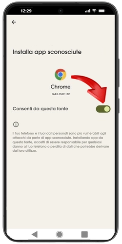 Aggiungi alla schermata Home su Android