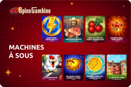 Spinogambino Machines à sous